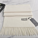 VISROVER neue 32 Farben Frau Winterschal Mode weibliche Schals Kaschmir handfeeling Winter Wraps einfarbig Winter Hijab Schal