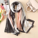 2022 180 * 90 cm Frauen Schal Sommer Seidenschal Dame Wrap Weiche weibliche Europa Designer Strand Bandana Foulard Schalldämpfer Mädchen Pareo