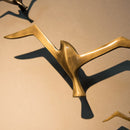 Amerikanischer Luxus aus reinem Kupfer, kreative Vogel, Möwe, Taube, hängende Wanddekoration, Retro-Industrie-Ornament, Wohnzimmer, Möwe