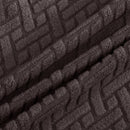 Ohrensessel-Abdeckung Jacquard-Spandex-Stretch-Schonbezüge für Bürostühle Stilvolles 2-teiliges Set mit Gummiband