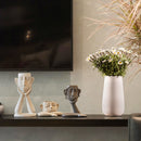 Abstrakte Figur Set 3-teiliges Wohnzimmer Skulptur Büro Bücherregal Wohnkultur moderne Vase Home Ornamente TV Schreibtisch Figur Harz