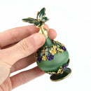 23 ml Antik Schmetterling leer Kristall Metall Parfüm Flasche Hochzeitsgeschenk Art Decor