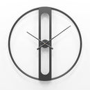 Nordische Wanduhren aus Metall, Retro-Eisen, rundes Gesicht, große Gartenuhr, Heimdekoration, Wanduhr, modernes Design, reloj pared