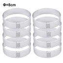 Tortenring Edelstahl Tortenform Kreisschneider Tortenring Hitzebeständig perforiert Kuchen Mousse Formen Tortengebäck