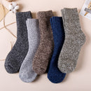 5 Paar/Los Winter Verdicken Wollsocken Herren Hochwertiges Handtuch Halten Warme Socken Baumwolle Weihnachtsgeschenk Socken Für Männliche Thermische 38-45