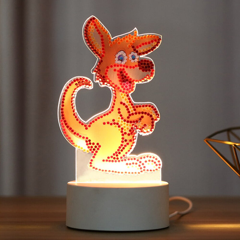 New lamp DIY LED Diamond Painting Night Light Butterfly Cross Stitch Special Shape Diamond Embroidery Home Wedding Decoration