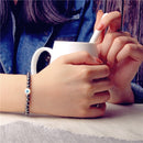 Pulsera de terapia magnética para pérdida de peso, pulsera de hematita con cuentas de 6mm para el cuidado de la salud, pulsera de piedra lunar Natural, pulsera de joyería