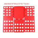 Kleidungsordner für Erwachsene, Kinder, Kunststoff, Kleidung, Faltbrett, T-Shirt-Ordner, einfach und schnell, Schrank-Organizer, Mutter, schneller Kleiderhalter