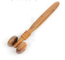 Meridian Yoga-Stick Körpermassagegerät Bauch Rücken Taille Nacken Bein Massagestab Holzwalze Massagehammer
