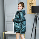 Neue Mode 2022 Winter Daunenjacke Parka Für Frauen Mantel Lange Mit Kapuze Outwear Weibliche Parka Dicke Baumwolle Gefütterte Mäntel