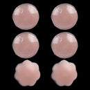 Coole, wiederverwendbare, selbstklebende Silikon-Brustwarzenabdeckung, BH-Pad, unsichtbare Blütenblätter, Pasties, Damen-Accessoires, Aufkleber, 1/3 Paar