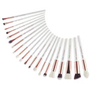 Jessup Make-up-Pinsel-Set Dropshipping Pearl-White-Rose-Gold Pinceaux Maquillage Cosmetic Tools Eyeshadow Powder Definer 6-25pcs