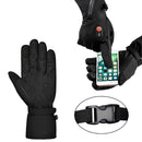 Heated Gloves For Men Women 7.4V 2200mAh Rechargeable Battery Winter Gloves Waterproof Skiing Gloves For Motorcycle