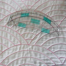 Free Motion Quilting Essentials Vorlage Nähmaschine Quiltlineal Quiltvorlage Patchworklineal Quilter's Lineal