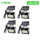 LED-Solarleuchte im Freien Solarlampe Sensor Wandleuchte wasserdichtes solarbetriebenes Sonnenlicht für Gartendekoration