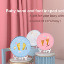 Baby Hand Print Footprint Imprint Kit Handprint Baby Mud And baby footprints Souvenirs Baby Hand And Foot Mold Hundred Days Gift