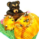 Meibum Silikon-Fondantformen, Waben und 3 Bienen, Kuchendekorationsform, Basteln, Cupcakes, Sugarcraft, Bonbons, Tonpfanne, Backwerkzeug