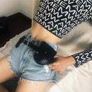 PU Leder Gürteltasche Frauen 2019 Mode Gürteltasche Retro Mini Reise Brust Gürteltasche Wasserdichte Gürteltasche Mädchen Kleine Geldbörse Brieftasche