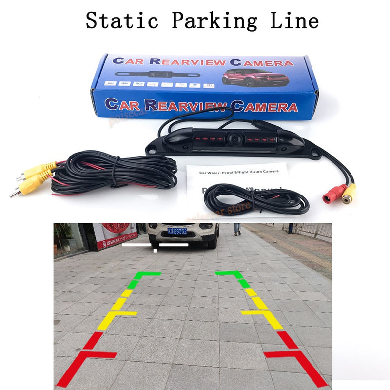 Short license plate Waterproof Universal 170 Wide Angle US License Plate Car Rear View Backup Parking Camera 8 IR Night Vision