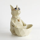 Aufbewahrungsbox für Heimbüros aus Kunstharz mit Taschentuchbox auf Tischdekoration, Schreibtisch-Organizer, Schlüssel, Werkzeug, Obst, Nüsse, Süßigkeiten, Aufbewahrungsschale