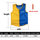 Bequeme Neopren-Schwimmen-Auftriebs-Fischen-Schwimmweste-Segeln-Kajak-Rettungs-Schwimmen-Schwimmweste