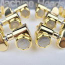 1 Set 1:20 Locking E-Gitarre Mechaniken Mechaniken für LP SG Guitar Lock String Tuning Pegs 3R3L Gold