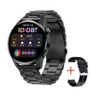 LIGE Neue Bluetooth Call Smart Watch Männer Full Touch Sport Fitness Uhren Wasserdichte Herzfrequenz Stahlband Smartwatch Android iOS