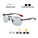 LIOUMO Marke Randlose Photochrome Sonnenbrille Herren Polarisierte Chamäleon Brille Damen Fahrbrille Sonnenbrille zonnebril heren