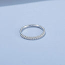 GEM'S BALLET 585 14K 10K 18K Gold 925 Silber Schmuck Moissanite Diamond Engagement Anniversary Band Ring für Frauen Hochzeit