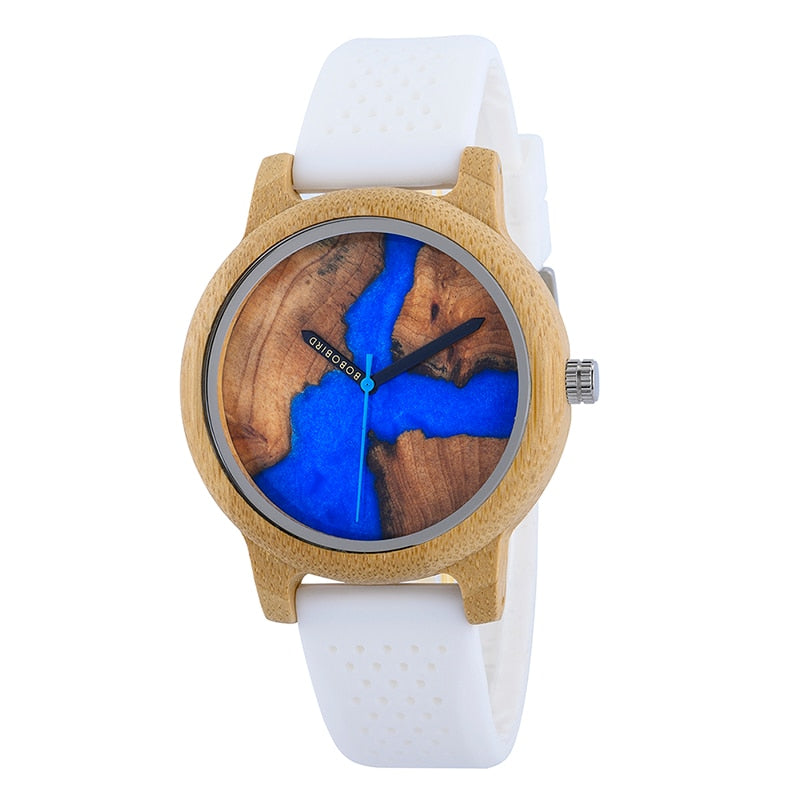 Pareja de relojes BOBO BIRD Hombres Mujeres Reloj de bambú universal en liquidación Reloj de pulsera de cuarzo de cuero de madera часы женские Gran regalo