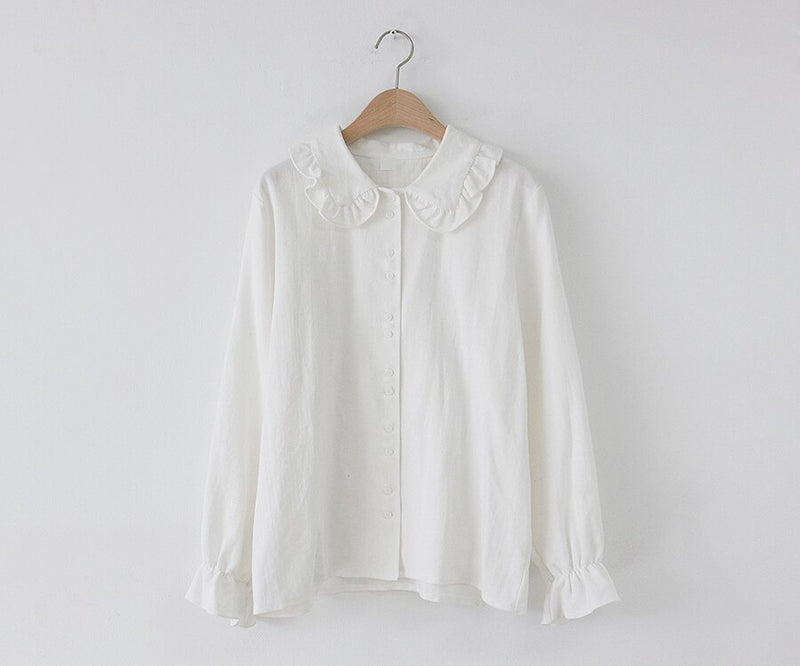 Autumn  white shirt Summer femme Casual loose Women Long sleeve Girls Blouse New Women Blouses Tops Loose Female Blusas