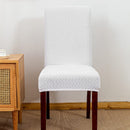 1/2/4/6 Stück Esszimmerstuhl-Abdeckung Jacquard Spandex Schonbezug-Schutzhülle Stretch für Küchenstuhl-Sitz Hotel Bankett Elastisch