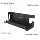 Monzlteck Wandhalterung für Nintend-o Switch (kompatibel mit OLED-Version), in der Nähe oder hinter dem Fernseher, platzsparend