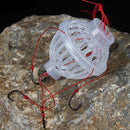 1 Stücke Angelhaken Explosion Köder Käfig Sea Box Haken Monster Mit Sechs Starken Kohlenstoffstahl Kunststoff Karpfen Sphärische Tackle Tools