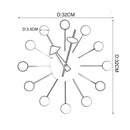 Nordic 3D Holz große Wanduhr Wohnkultur Nixie Uhr modernes Design Wohnzimmer Küche leise große Uhr an der Wand als Geschenk