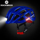 ROCKBROS Leichter Fahrradhelm Fahrrad Ultraleichter Helm Integral geformter Mountain Road Fahrrad MTB Helm Sichere Männer Frauen 57-62cm