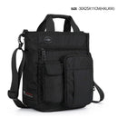 Bolso bandolera de hombro para hombre, bolso cruzado impermeable con orificio para auriculares, bolso de viaje de nailon, bolsas de trabajo de almacenamiento de gran capacidad XA666C