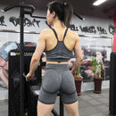 SOISOU Neue Yogahosen Strumpfhosen Frauen Nahtlose Leggings Sport Frauen Fitness Hohe Taille Push UP Sport Shorts Nylon Leggings Für Frauen