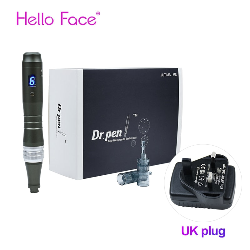 Dr. pen Ultima M8 Wireless Professional Derma Pen BB Glow Pen Microneedle Therapy System Máquina de belleza de alta calidad