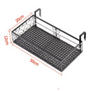 Hängeregal Organizer Blumentopf Aufbewahrungskorb Rack Schrankhalter Balkonschiene Pflanzgefäß Regal Zaun Geländer Blumentöpfe Halter