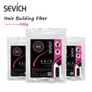 500 g SEVICH Keratin Haarfaser Menschenhaarausfall Behandlung Pflege Farbe Verdickung Styling Pulver OEM Private Label Nachfüllbeutel