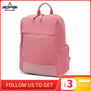BOPAI New Laptop Rucksack Frauen 14 Zoll Wasserdicht Pink Fashion Female Travel Daypacks School Rucksäcke Taschen für Teenager Mädchen
