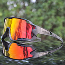 2019 Brandneue polarisierte Fahrradbrille Mountainbike Fahrradbrille Outdoor Sports Fahrradbrille Sonnenbrille UV400 4 Linse