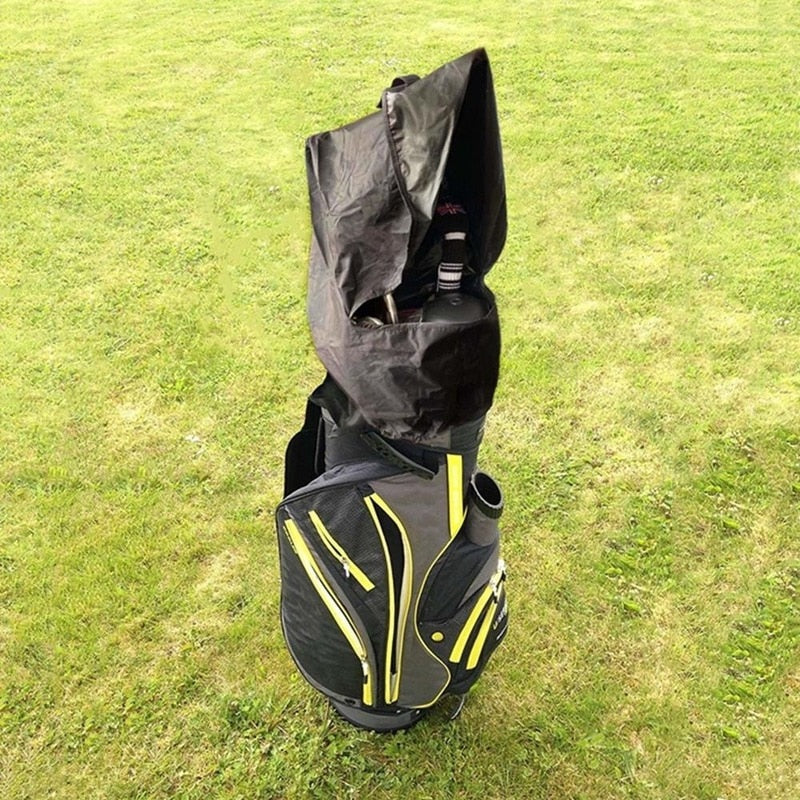 Golf Bag Rain Cover Waterproof Hood Protection Durable Lightweight Club Bags Raincoat for Men Women