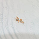 925 Silber Fake Piercing Nasenring Boho Septum Ring Handarbeit Gold gefüllt Faux Septum Schmuck Ring Punk Hoop Schmuck