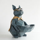 Aufbewahrungsbox für Heimbüros aus Kunstharz mit Taschentuchbox auf Tischdekoration, Schreibtisch-Organizer, Schlüssel, Werkzeug, Obst, Nüsse, Süßigkeiten, Aufbewahrungsschale