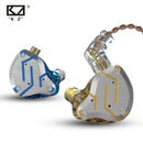 KZ ZS10 Pro Gold Kopfhörer 4BA+1DD Hybrid 10 Treiber HIFI Bass Ohrhörer In Ear Monitor Kopfhörer Noise Cancelling Metall Headset