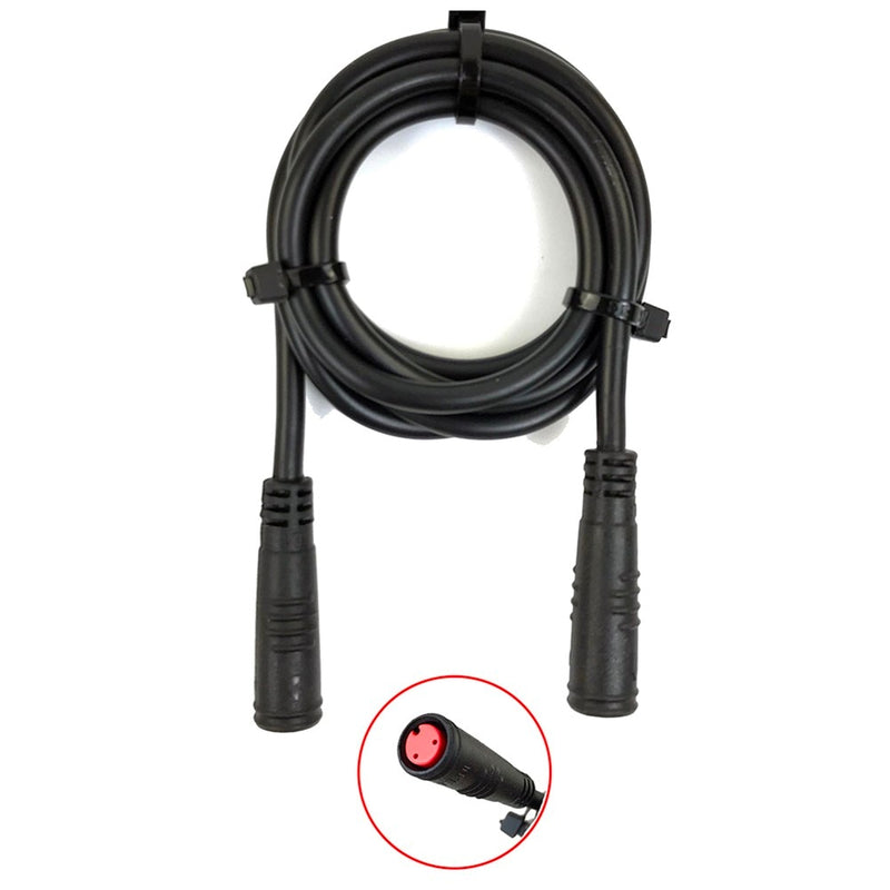 Julet 9mm Base Connector 2 3 4 5 6Pin Cable Waterproof Connector For Ebike Bafang Display Pin Optional Cable Ebike Accessories