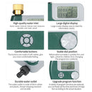 Programmierbarer digitaler Schlauchhahn-Timer, batteriebetrieben, automatische Bewässerungssprinkleranlage, Bewässerungssteuerung mit 1/2-Ausgang