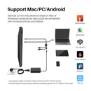 HUION Kamvas 22 Graphic Pen Tablet Monitor Pen Display 21,5 Zoll Blendfreier Bildschirm 120% RGB Windows Mac und Android-Gerät